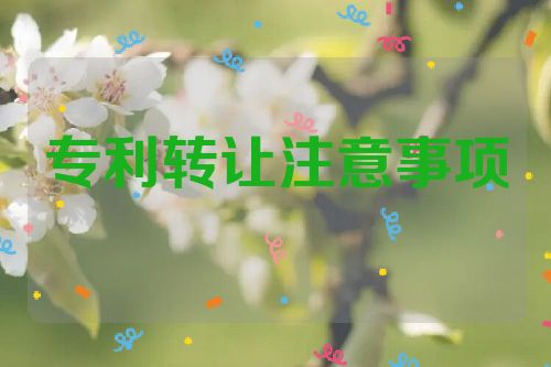 專利轉(zhuǎn)讓的三種形式及其注意事項(xiàng)  第1張