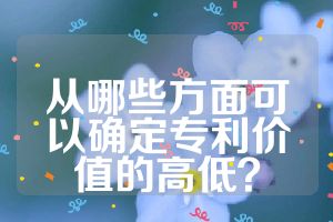 從哪些方面可以確定專利價(jià)值的高低？