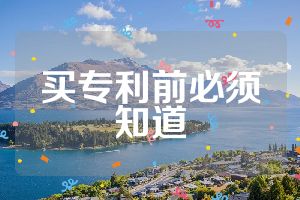 買專利前必須知道