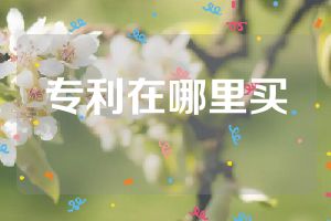 專利在哪里買